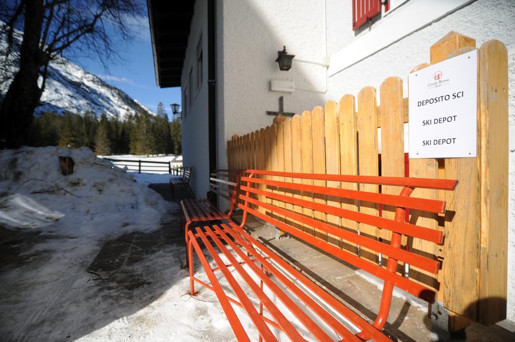 Hotel Croda Rossa Carbonin Exteriör bild