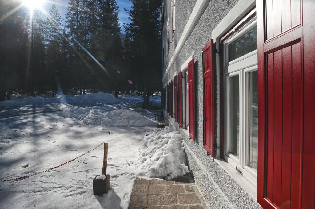 Hotel Croda Rossa Carbonin Exteriör bild