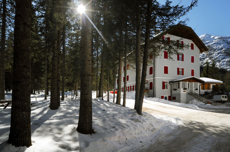 Hotel Croda Rossa Carbonin Exteriör bild